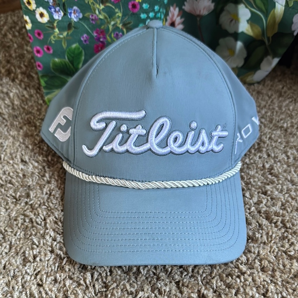 Titleist Light Blue Rope Golf Hat